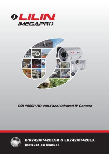Hardware Manual: LILIN LR7424 - Network Webcams