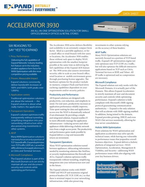 ACCELERATOR 3930 - Scunna Network Technologies