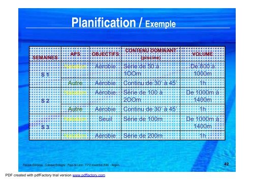 LA PREPARATION PHYSIQUE DU PLONGEUR - Acces-sport