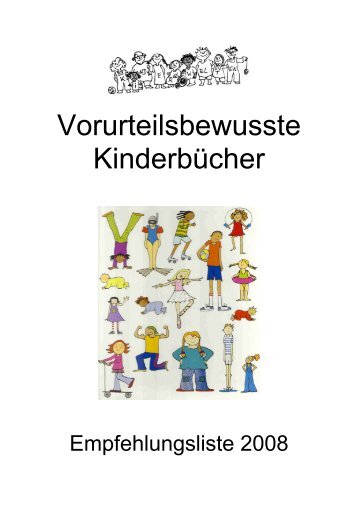 Vorurteilsbewusste Kinderbücher, Empfehlungsliste ... - Kinderwelten