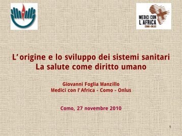 Dott. Foglia Manzillo Giovanni - Ipasvi