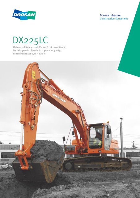 ProduktbroschÃ¼re DX225LC [PDF 2,53 MB] - Bobcat Bensheim ...