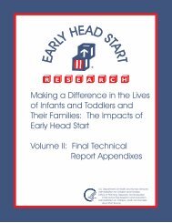 Making a Difference in the Lives of Infants and Toddlers and Their ...