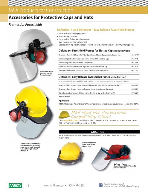 Safety Equipment for Construction - 5 Alarm Fire and Safety ...