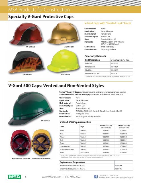 Safety Equipment for Construction - 5 Alarm Fire and Safety ...