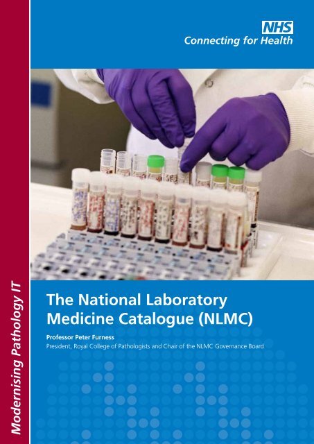 The National Laboratory Medicine Catalogue (NLMC) - NHS ...