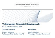 Volkswagen Financial Services AG