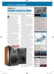 ADVANCE ACOUSTIC UM20 - MPI Electronic srl