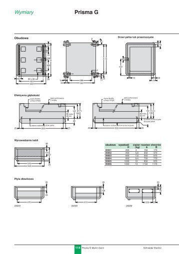 PRISMA G,GX,GK - KATALOG (PL)