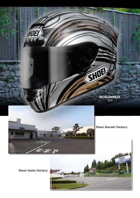 Shoei Ibaraki Factory - McLeod Accessories