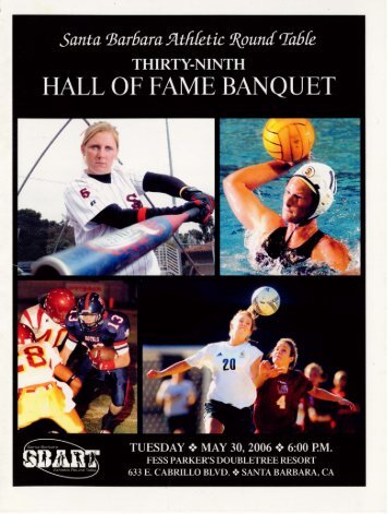 Download the 2006 Hall of Fame Banquet Program in PDF format