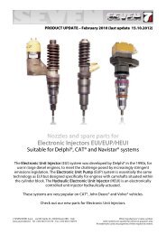 EUI-HEUI Injector - SEVEN DIESEL SpA