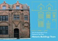 building recording leaflet - York Archaeological Trust