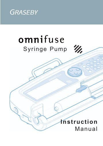 GRASEBY Omnifuse Infusion Pump Operaters Manual - internetMED