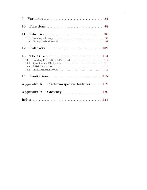 CFFI User Manual - Common Lisp.net