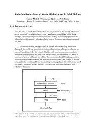 Pollution Reduction and Waste Minimization in Brick ... - Cosmile.org