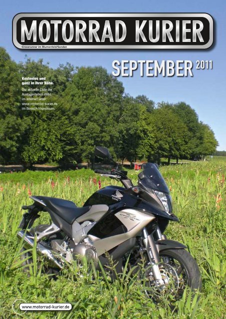 2011 10 Jahre Hirschle - Motorrad-Kurier