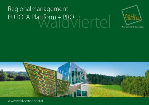 Download: Regionalmanagement Folder.pdf - Waldviertel