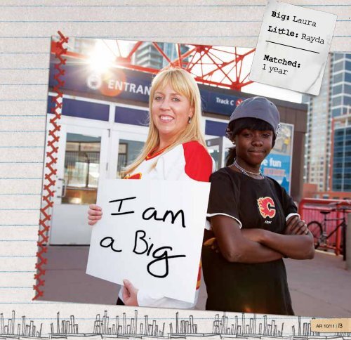 2010/2011 Annual Report - Big Brothers Big Sisters of Calgary and ...