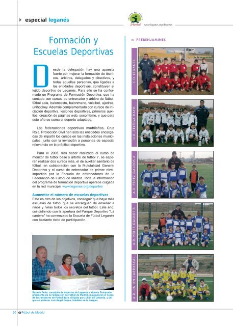 Revista fÃºtbol especial Leganes - Ayuntamiento de LeganÃ©s