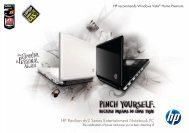 HP Pavilion dv2 Series Entertainment Notebook PC - Hewlett Packard