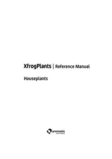 XfrogPlants | - Creation Engine