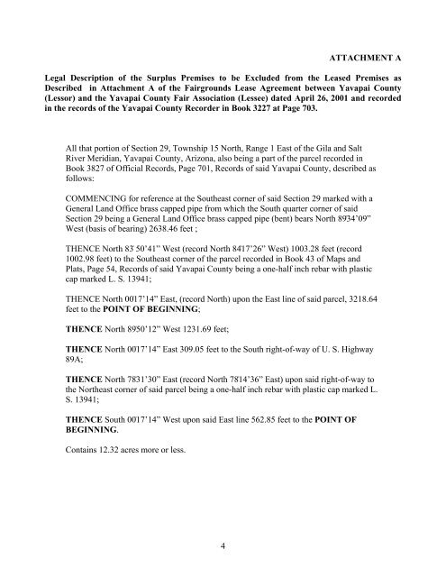 1 agreement for amendment to and assignment of yavapai county ...