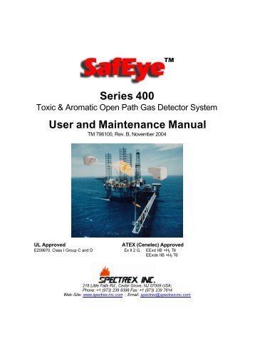 Series 400 User and Maintenance Manual - Desu Systems BV