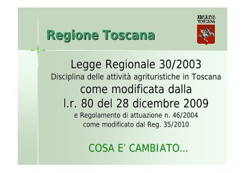 Compilazione della relazione agrituristica in Toscana