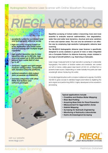 RIEGL VQ-820-G