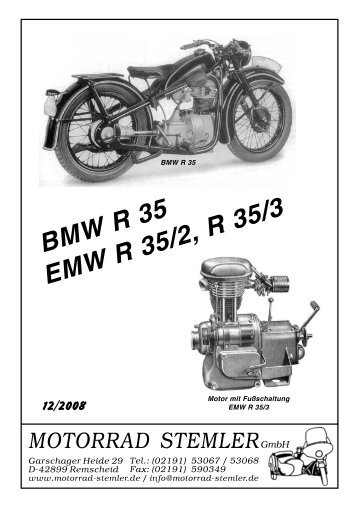 BMW R 35 und EMW R 35/2