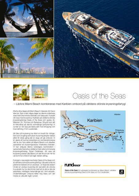 Oasis of the Seas - Solresor