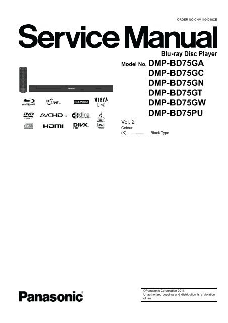 Blu-ray Disc Player - Panasonic