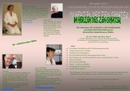 Im Herzen des Zen-Shiatsu Weiterbildungskurs Pfingsten ... - Peter Itin