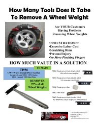 Perfect Equipment FN045ST Steel Wheel Weight