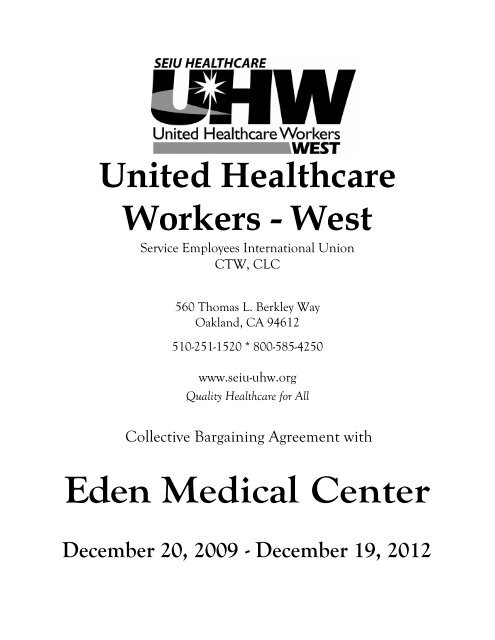 Eden Medical Center - Seiu-uhw