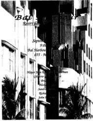 Section 4 - Bal Harbour Village