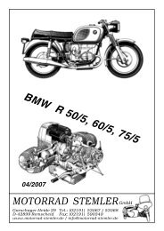 BMW R 50/5, R 60/5, R 75/5 - Ersatzteile für  deutsche Motorrad ...