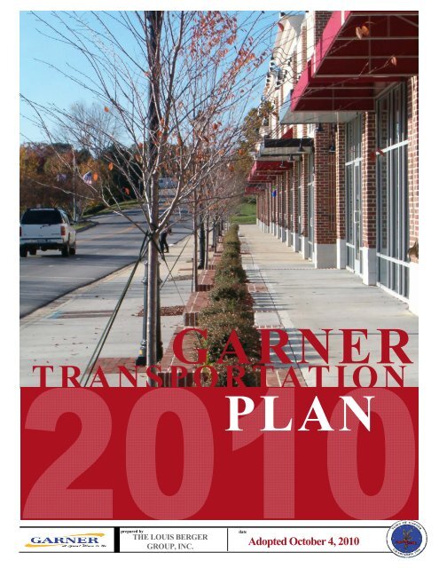 Transportation Plan - Town of Garner