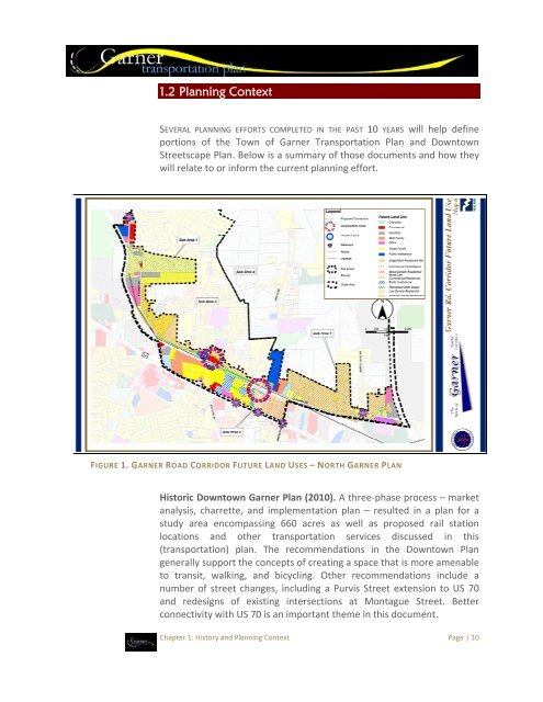 Transportation Plan - Town of Garner