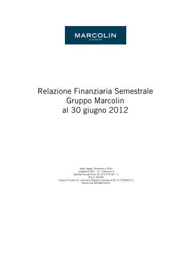 Relazione finanziaria H1 2012.pdf - Marcolin