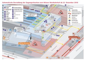 Schematische Darstellung der Zugangssituation zum Wiener ... - ÃBB