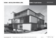 SIGMA 8 FaÃ§ade System DESIGN + INSTALLATION ... - Swisspearl