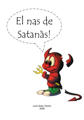 El nas de SatanÃ s. Text teatral