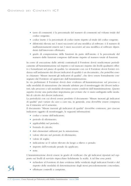 Governo dei Contratti ICT - Archivio CNIPA