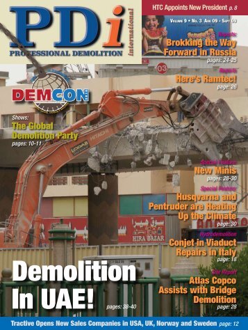 Demolition In UAE! pages: 38-40 - Pdworld.com