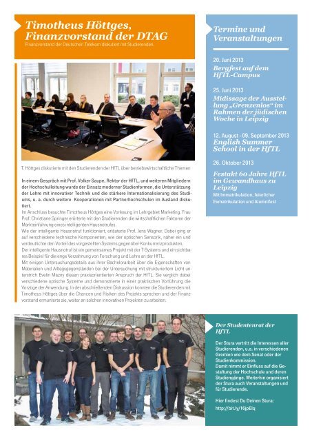 Journal der Hochschule fÃ¼r Telekommunikation Leipzig 01 / 2012 ...