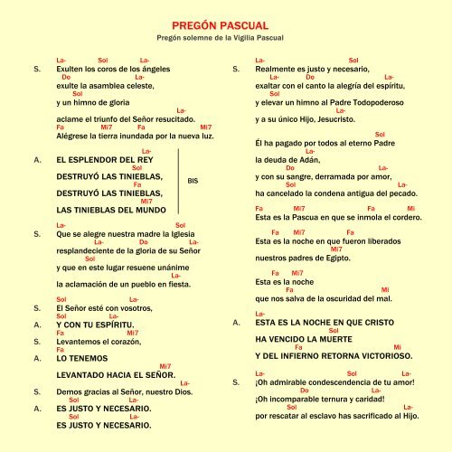 pregon pascual kiko arguello pregon pascual kiko arguello