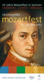 DEUTSCHE MOZART-STIFTUNG - Sächsische Mozart-Gesellschaft ...