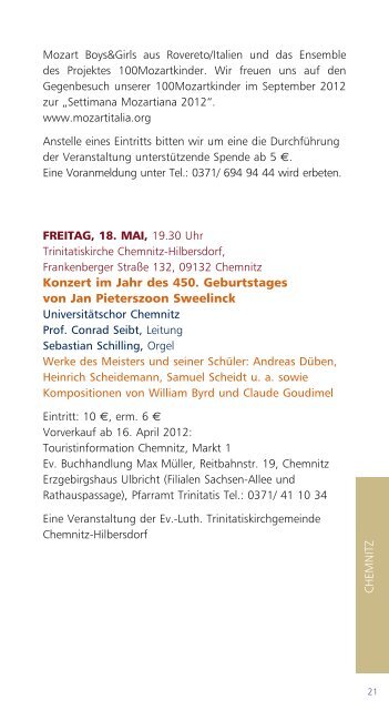 DEUTSCHE MOZART-STIFTUNG - Sächsische Mozart-Gesellschaft ...